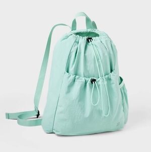 NWT All In Motion Cinch Backpack Mint Green